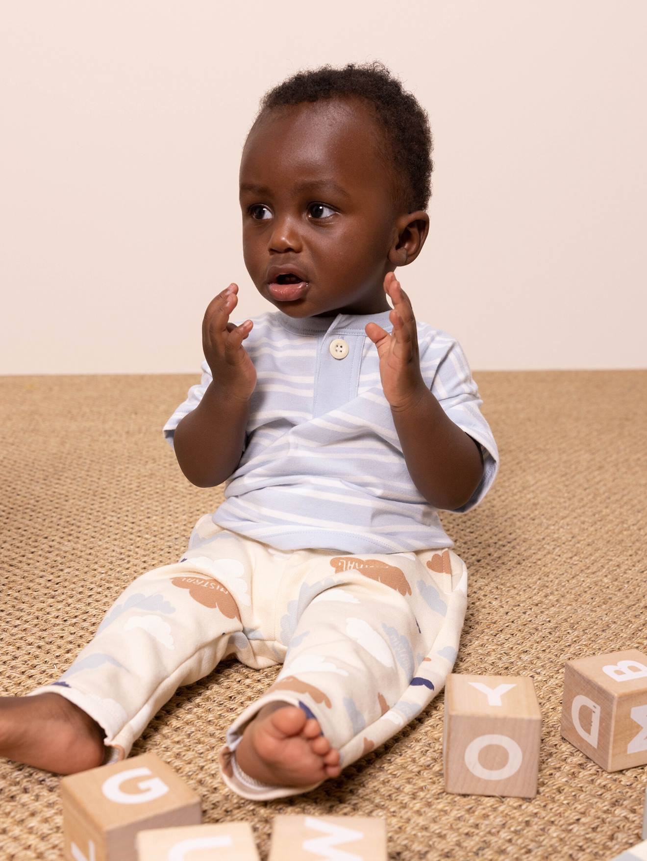 Petit Bateau Baby T-Shirt PETIT BATEAU - blau