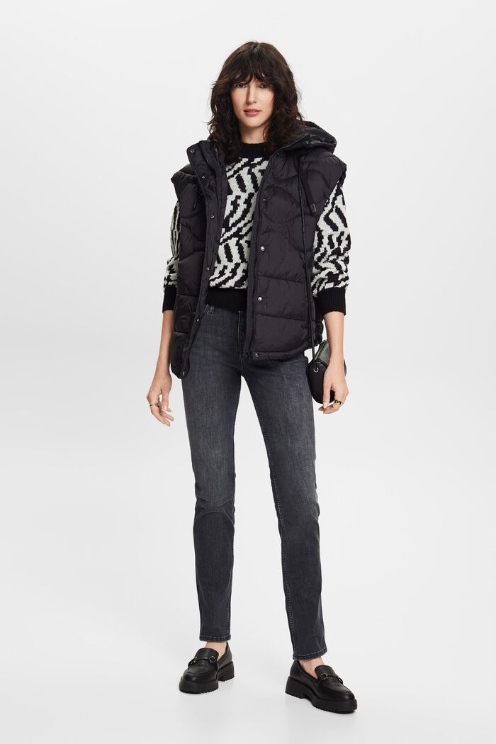 Jeans mit schmaler Passform und mittelhohem Bund