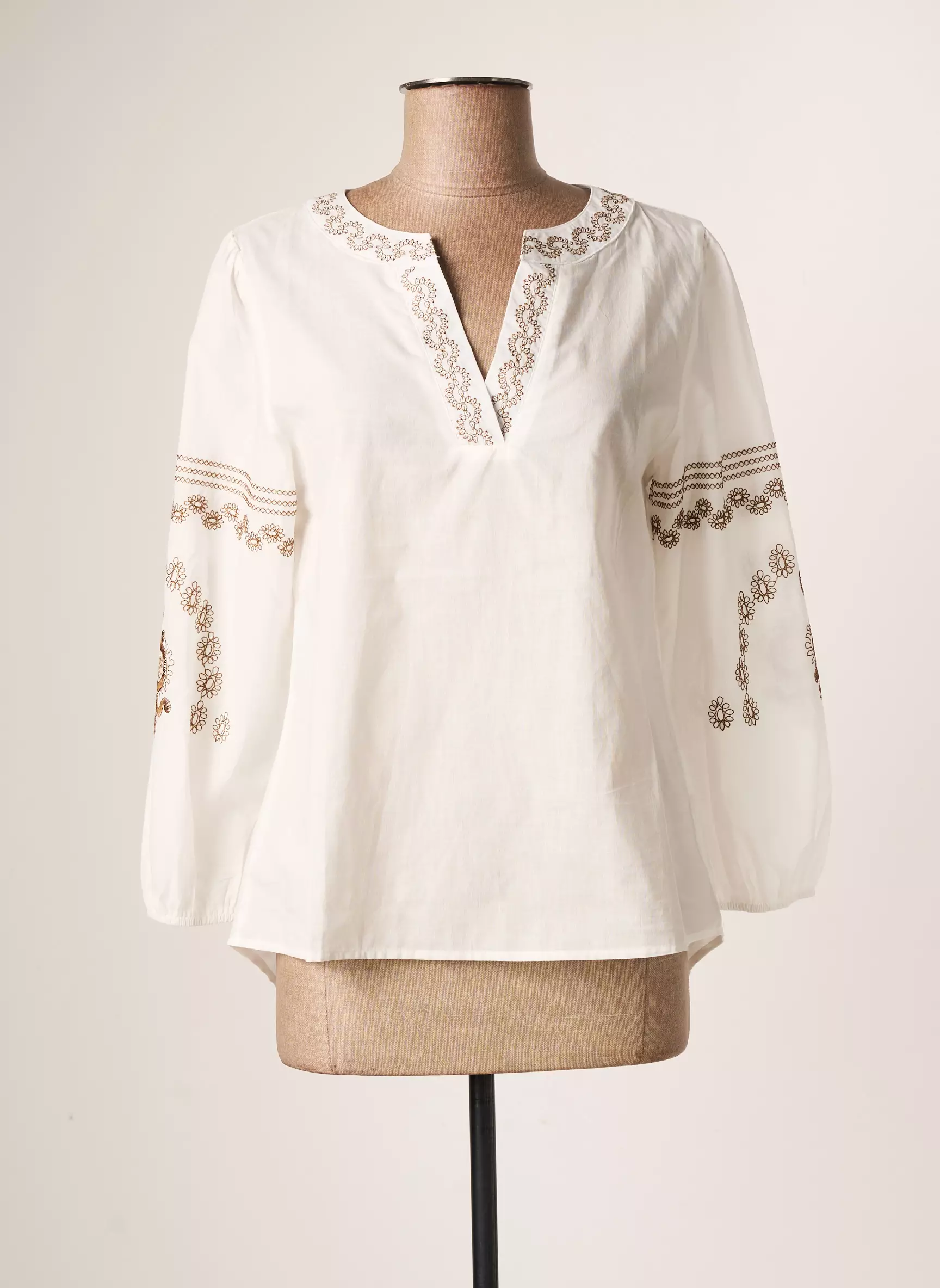 Acbelle Blouses Femme couleur blanc