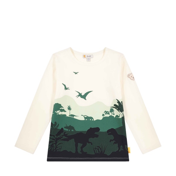 T-Shirt langarm, beige für Jungs