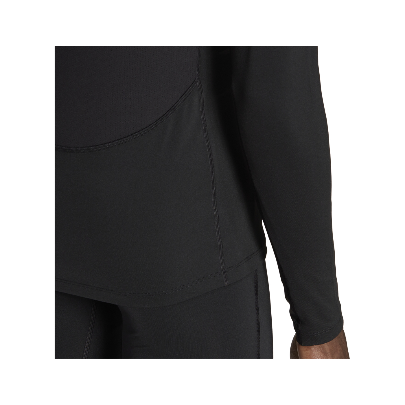 adidas Techfit Aeroready Sweatshirt Schwarz