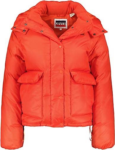 Levi's Damen Daunenjacke LUNA CORE PUFFER SHORT BURNT