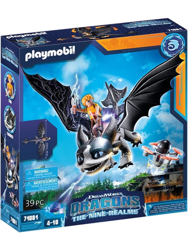 Playmobil The Nine Realms - Thunder & Tom in Mehrfarbig ab 4 Jahre günstig kaufen onesize