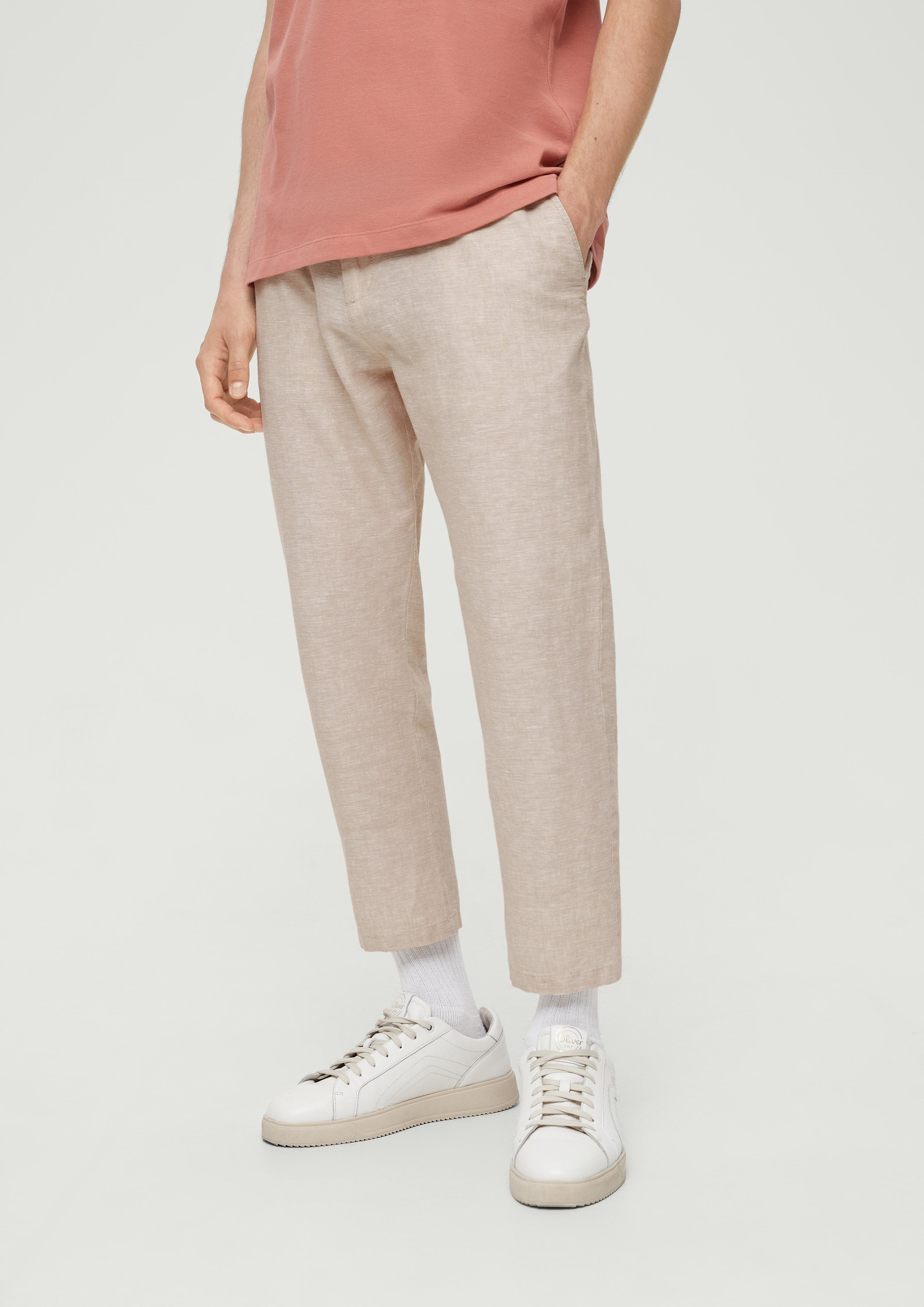 Relaxed: Jogger aus Leinenmix  2132057-8411