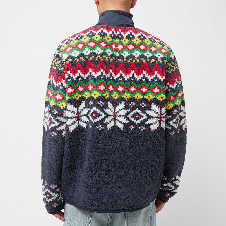Polo Ralph Lauren Long Sleeve-Full Zip cruise navy snowflake fairisle