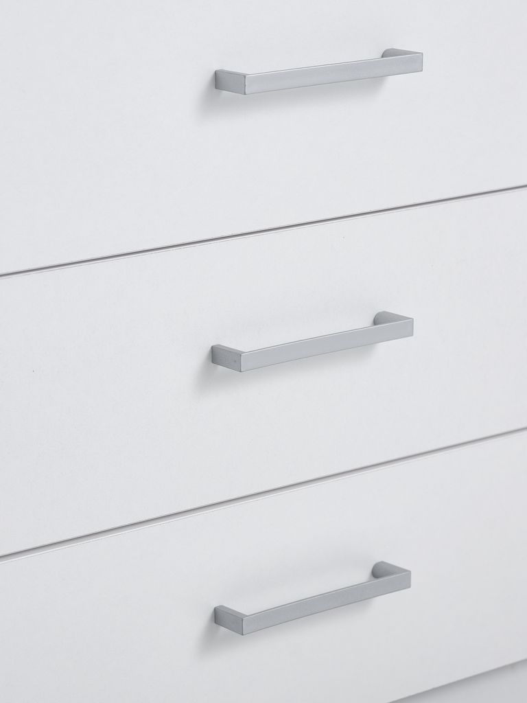 Armário FANDRUP FANDRUP 145x176 com 3 portas e 3 gavetas, branco