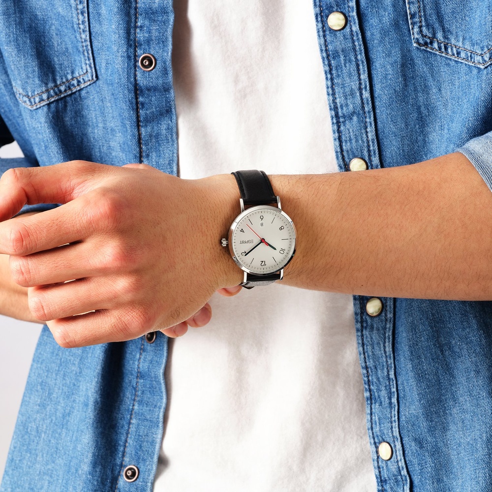 Esprit Montre pour hommes Acier inoxydable Montre