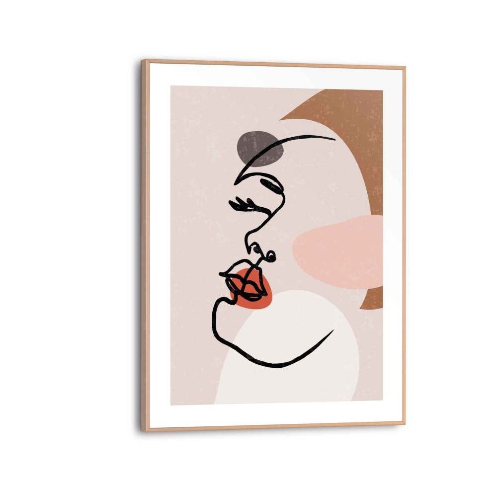 Rahmenbild Face Patterns