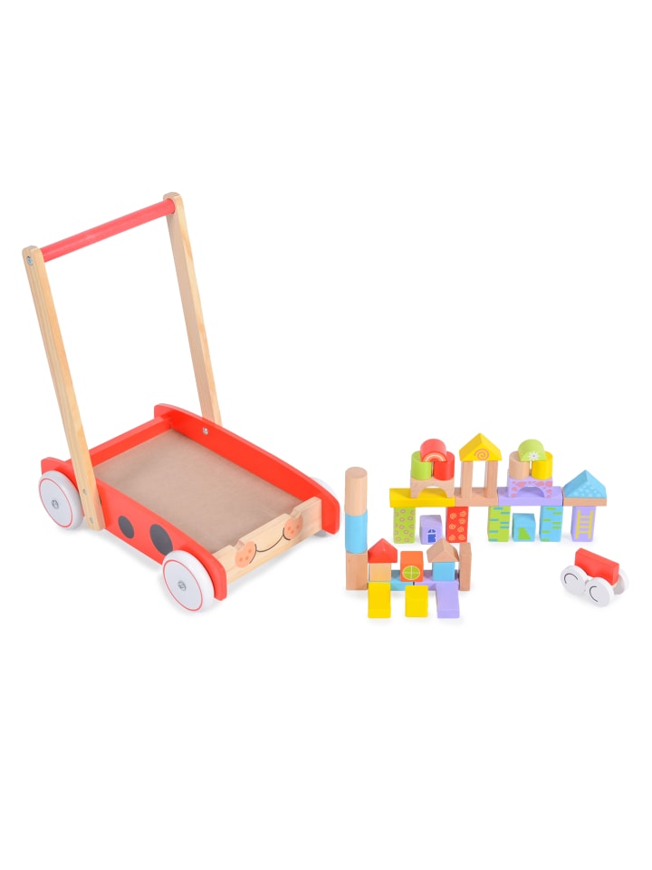 Moni Lauflernwagen Marienkäfer 2112 in rot günstig kaufen onesize