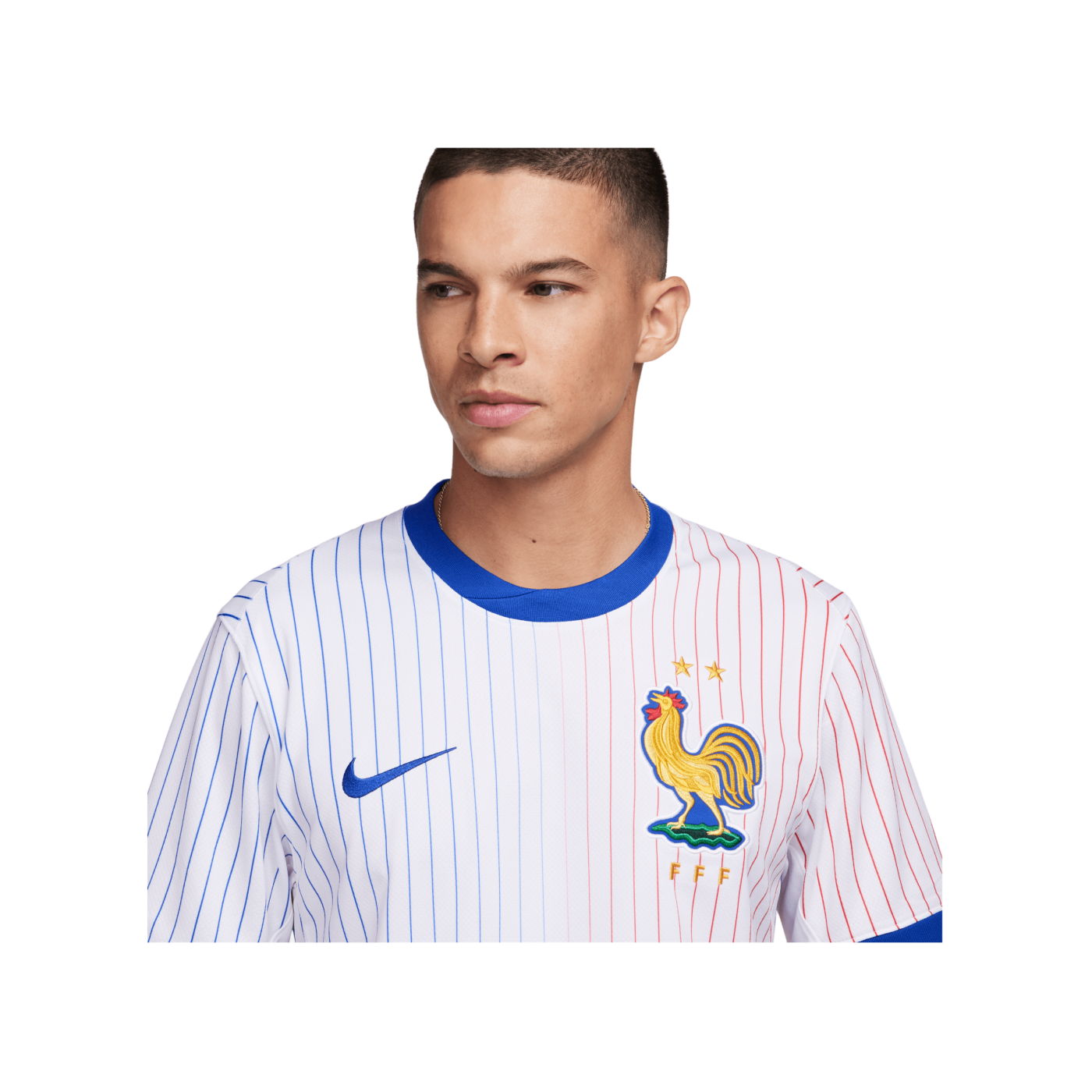 Nike Frankreich Trikot Away EM 2024 Weiss F100