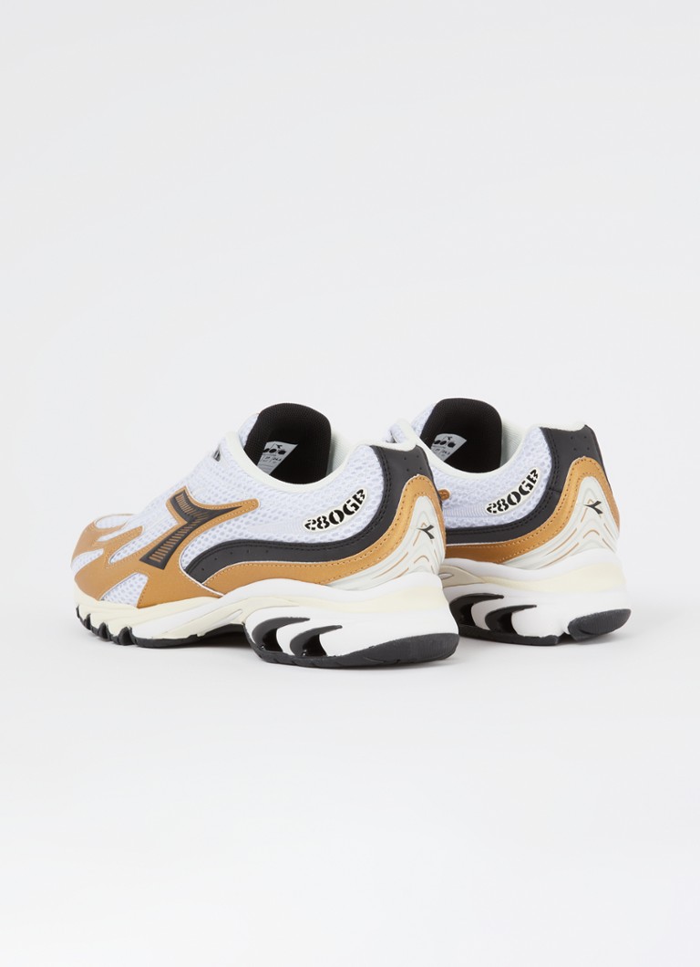 Buty sportowe Diadora Mythos Propulsion 280 z siateczkowymi detalami