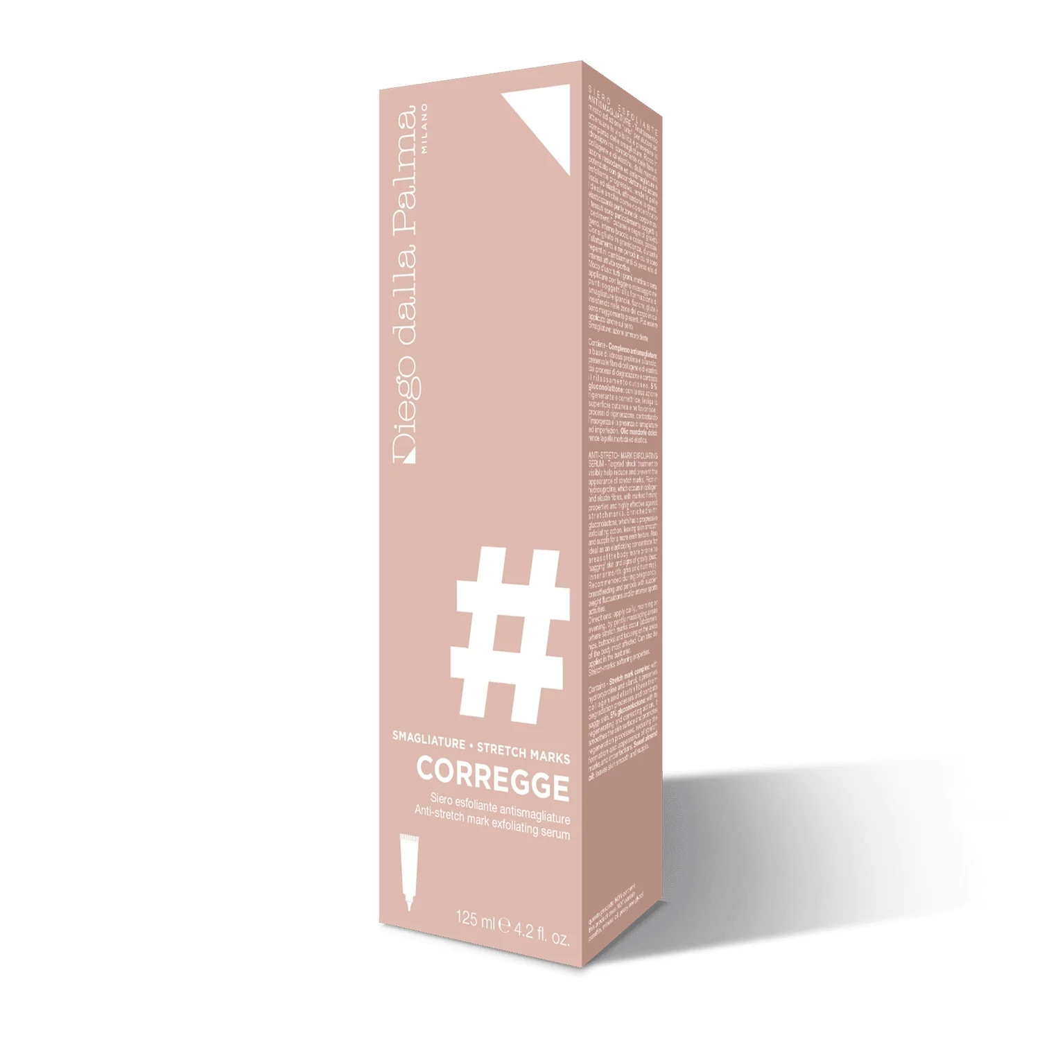 Body Line #Corregge – Anti-Dehnungsstreifen-Peeling-Serum – Anti-Dehnungsstreifen-Elastizitätscreme