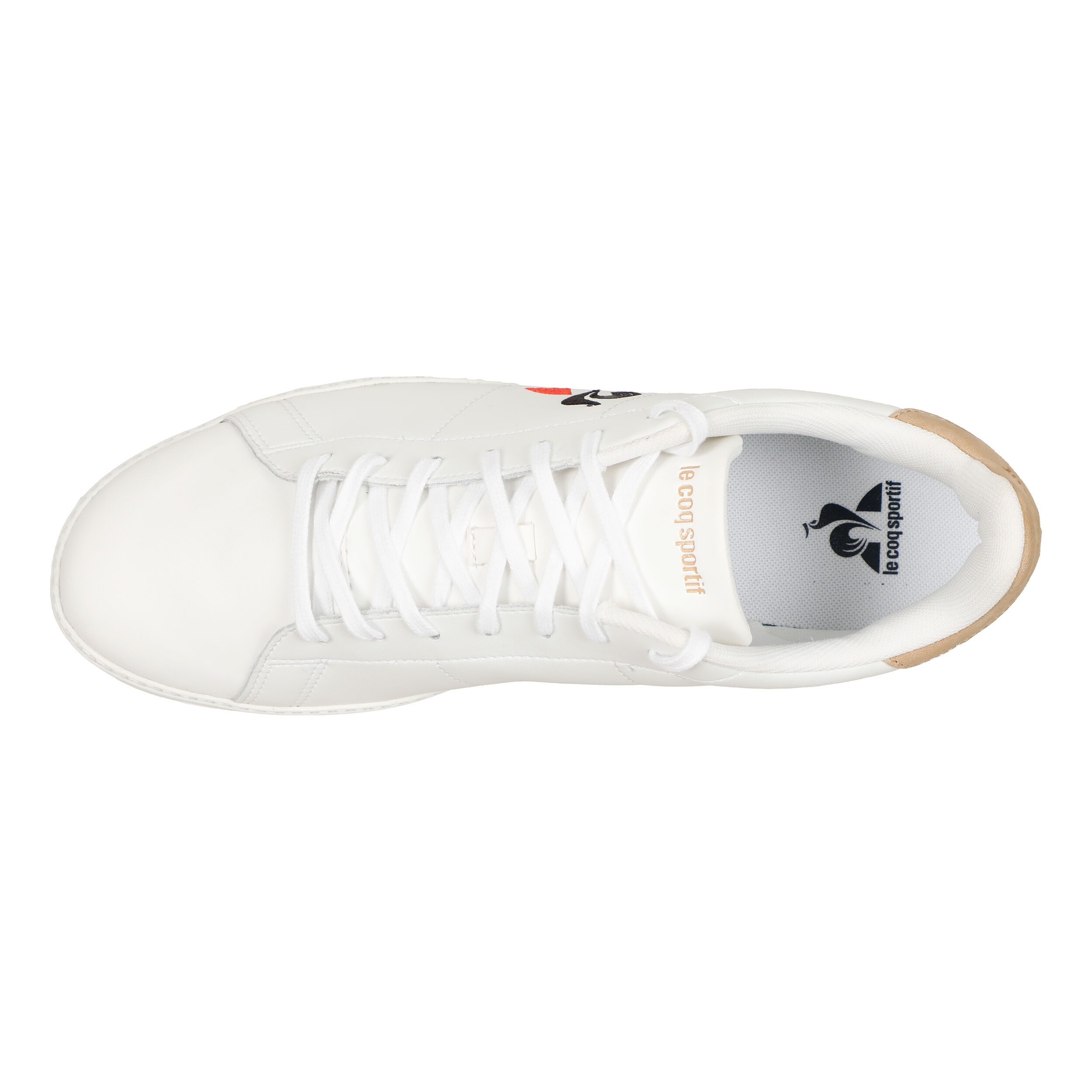 Courtset Sneaker Herren - Weiß, Beige