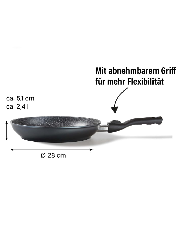 Stoneline Bratpfanne Made in Germany in Anthrazit | 28cm günstig kaufen Ø 28 cm