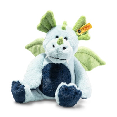 Samu Drache, 28 cm, hellblau