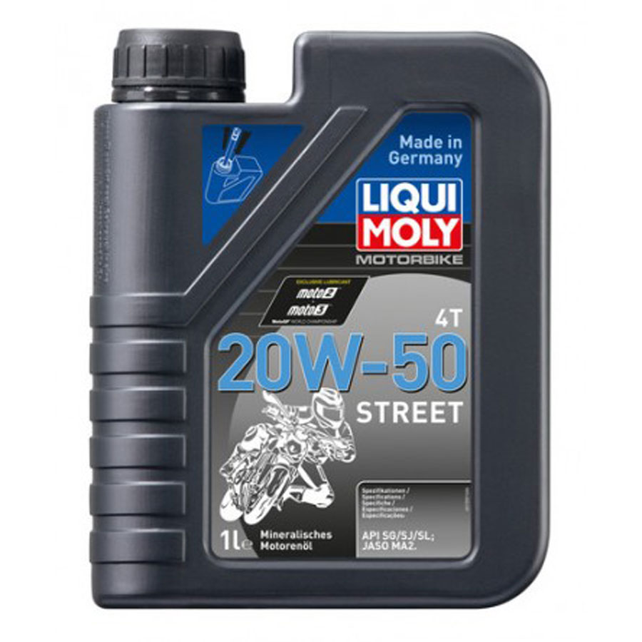 Liqui Moly Motorbike 4T 20W-50 Street Motorrad Motoröl, 1 l - ATU