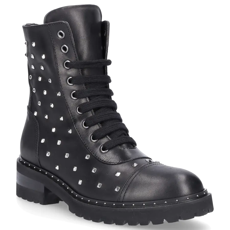 Via Roma 15 - Stiefeletten SAINT BARTH Kalbsleder schwarz - schwarz
