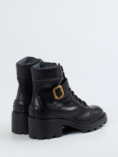 Schnürstiefelette-17290090011 Tod's