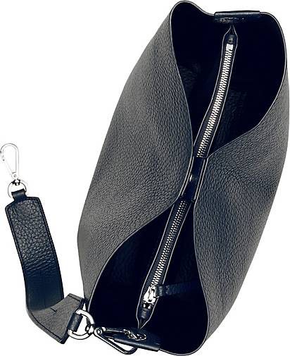 Marc O'Polo Hobo-Bag aus fein genarbtem Rindleder