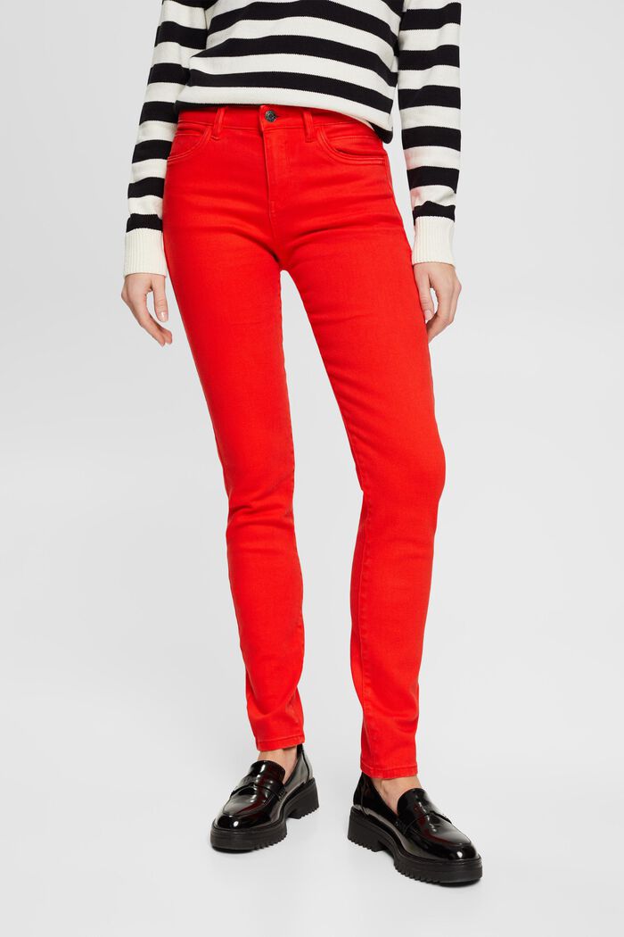Mid-Rise-Stretchjeans in schmaler Passform