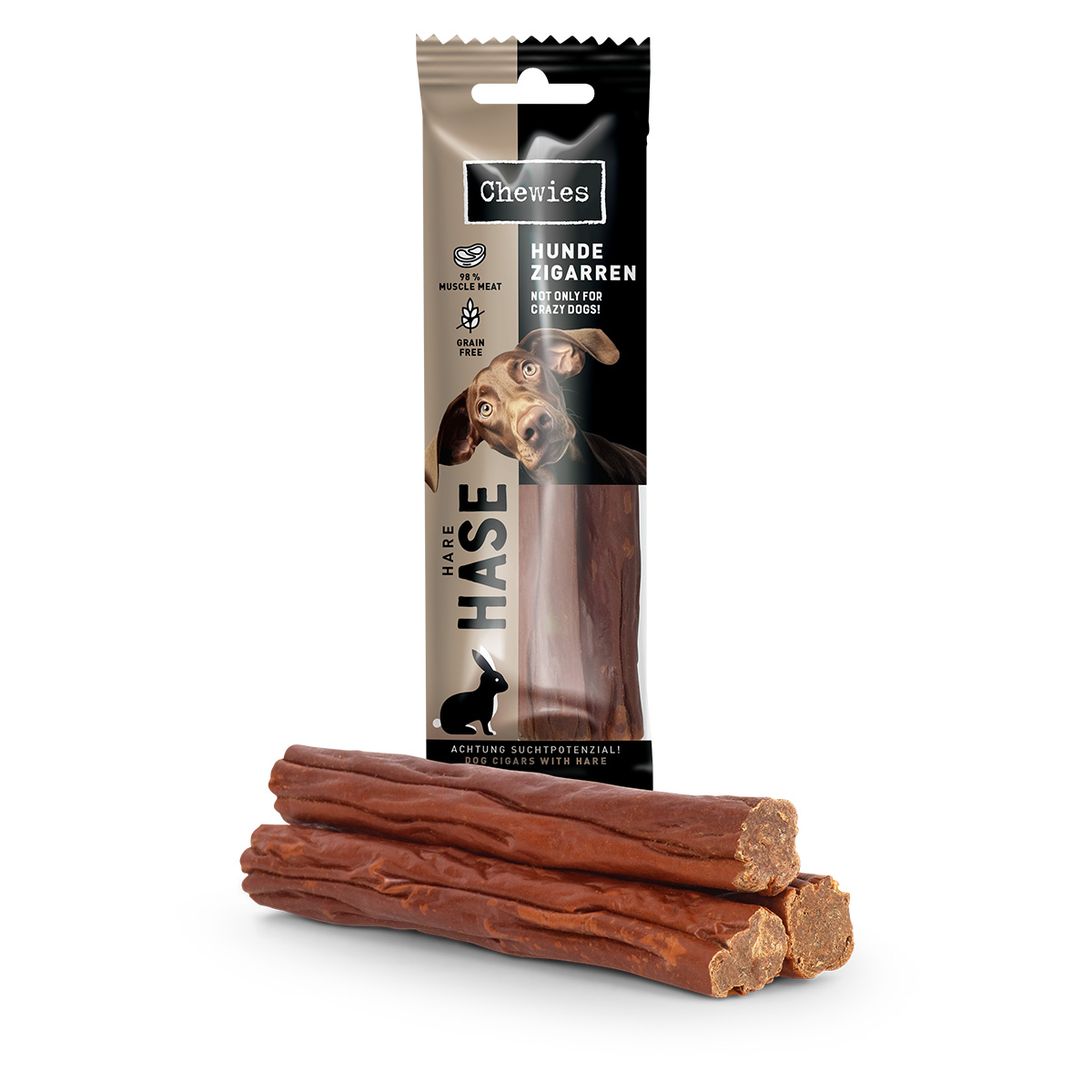 Chewies Hundezigarren Hase 75g günstig kaufen bei ZooRoyal