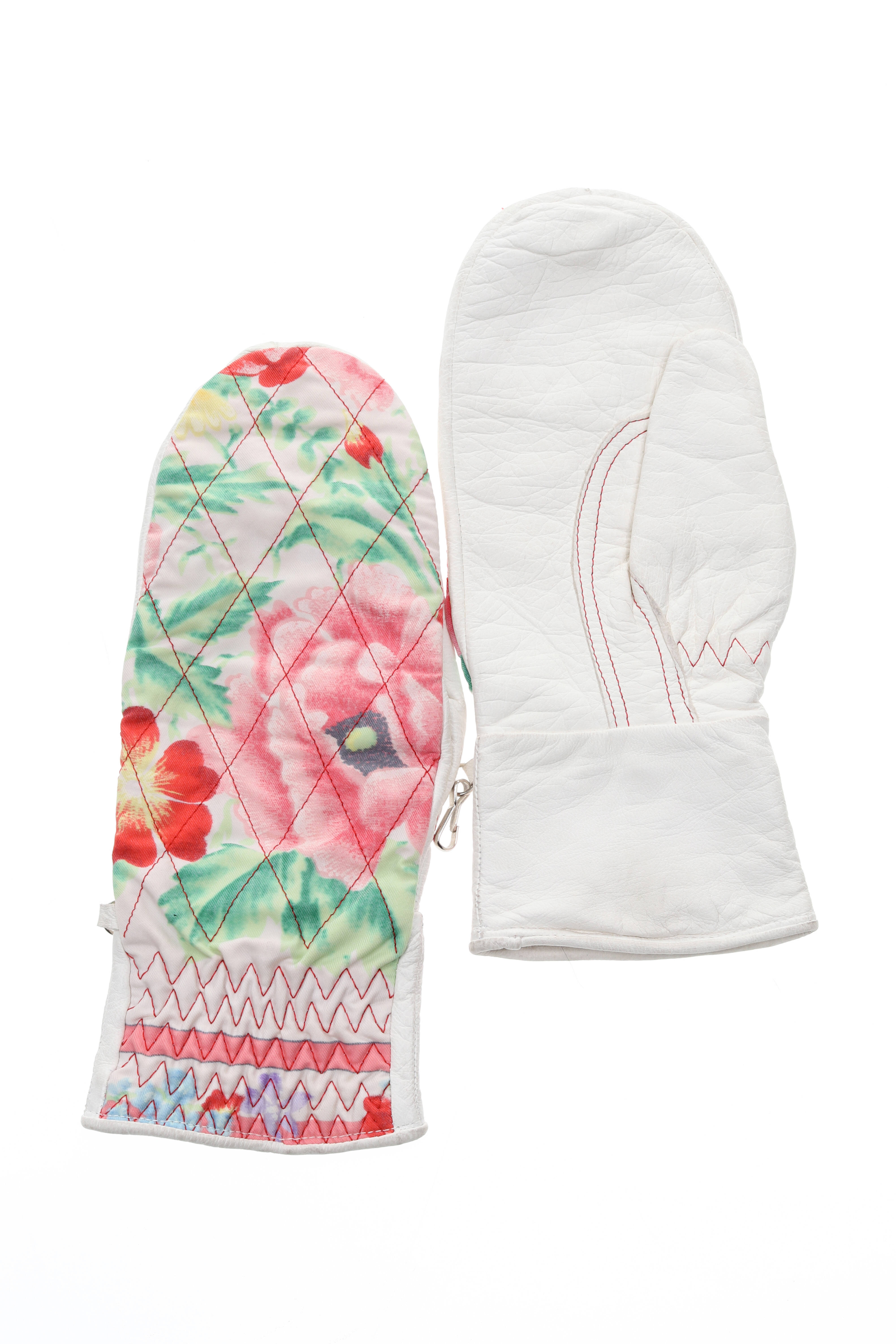 Leonard Paris Gants Femme couleur blanc