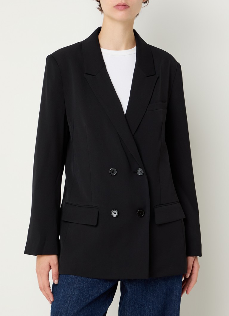 French Connection Harrie double-breasted blazer with flap pockets