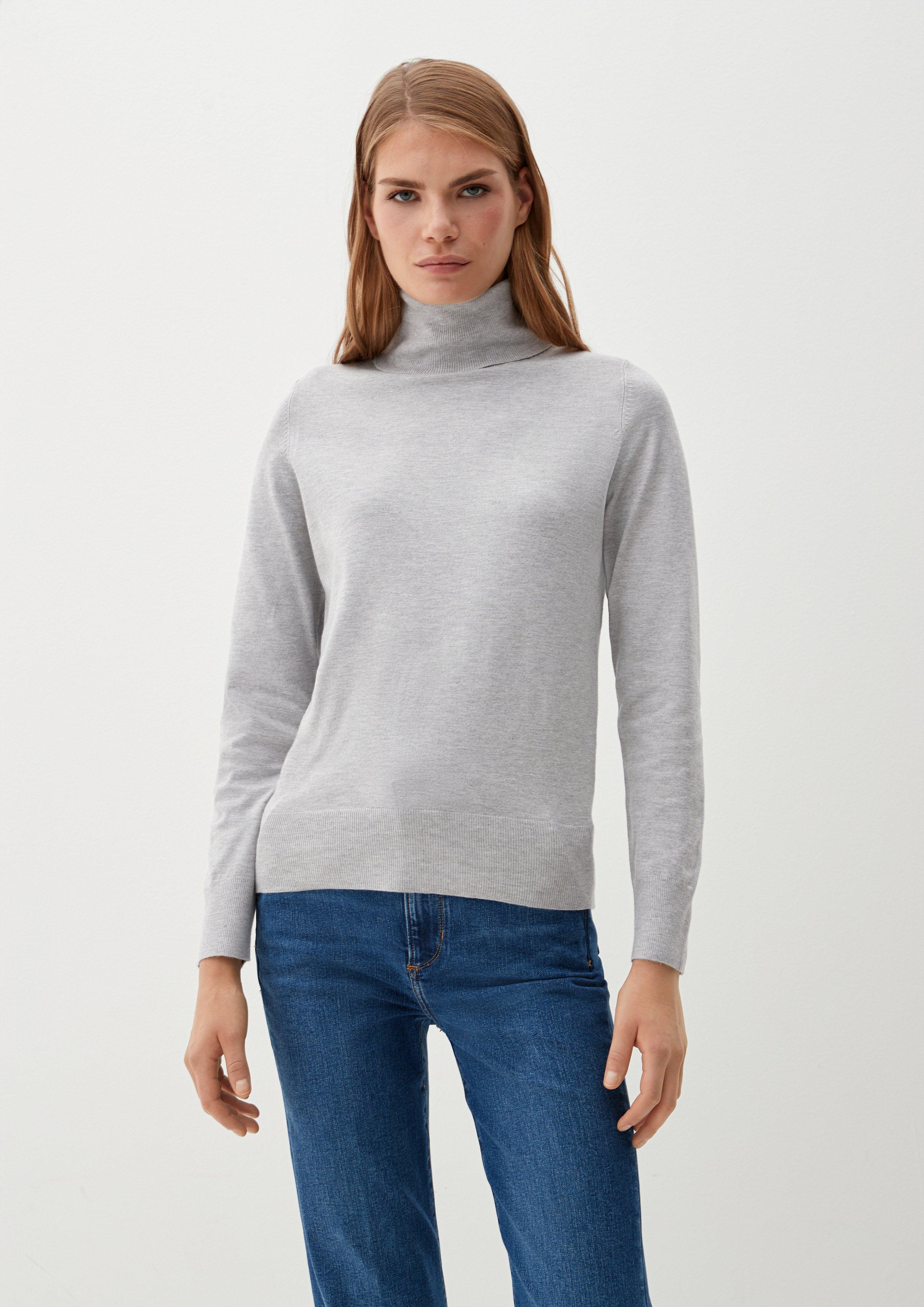 Feinstrickpullover mit Rollkragen  2118974-9400