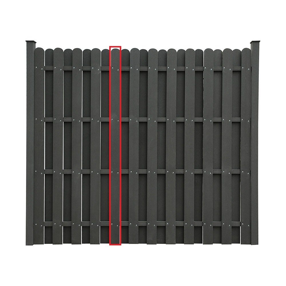 HOME DELUXE Sichtschutzelement WPC Sichtschutzzaun CALLADO - Ersatzpaneel 180 cm, Paneel Zaun WPC Zaun Sichtschutzzaun Ersatzpaneel Gartenzaun