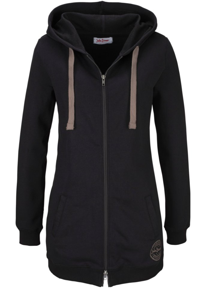 Long-Sweatjacke