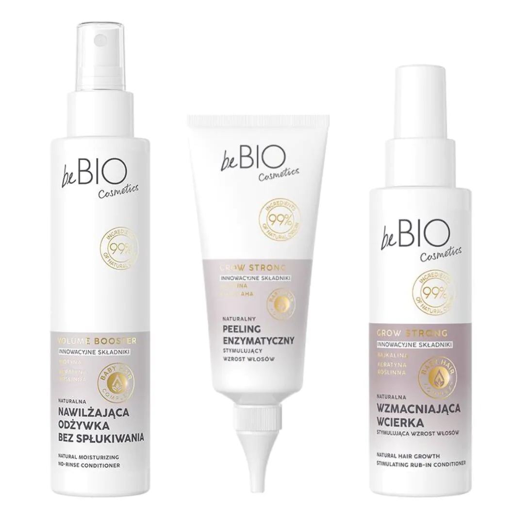 BeBio Baby Hair Complex stiprinamųjų plaukų kosmetikos rinkinys