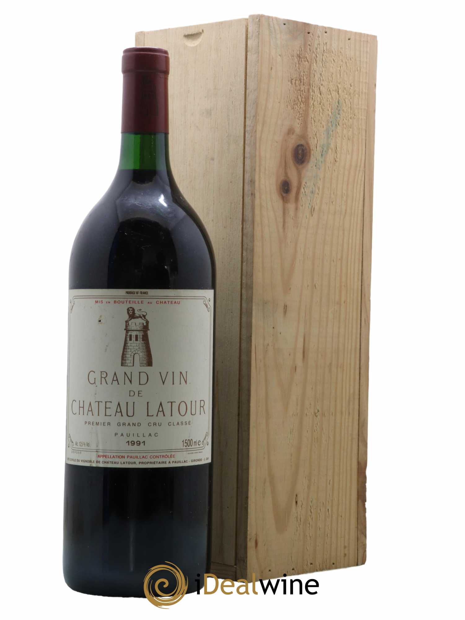 Château Latour 1er Grand Cru Classé  1991 - Lot de 1 Magnum