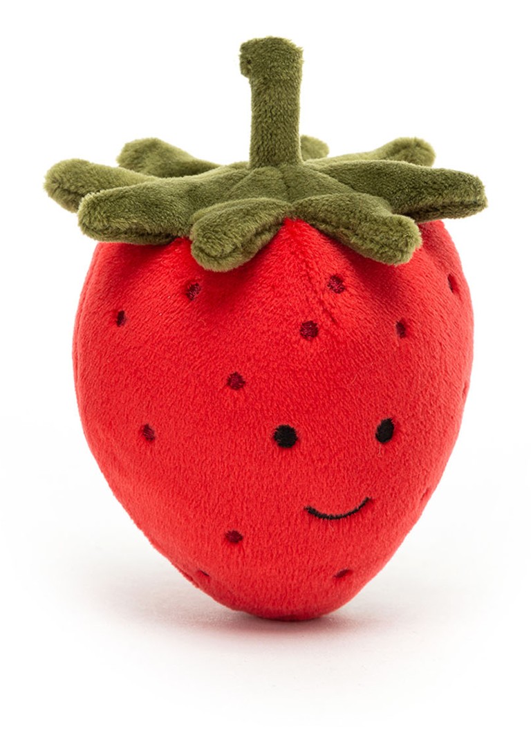 Jellycat Fabulous Fruit Plush Căpșună, 8 cm