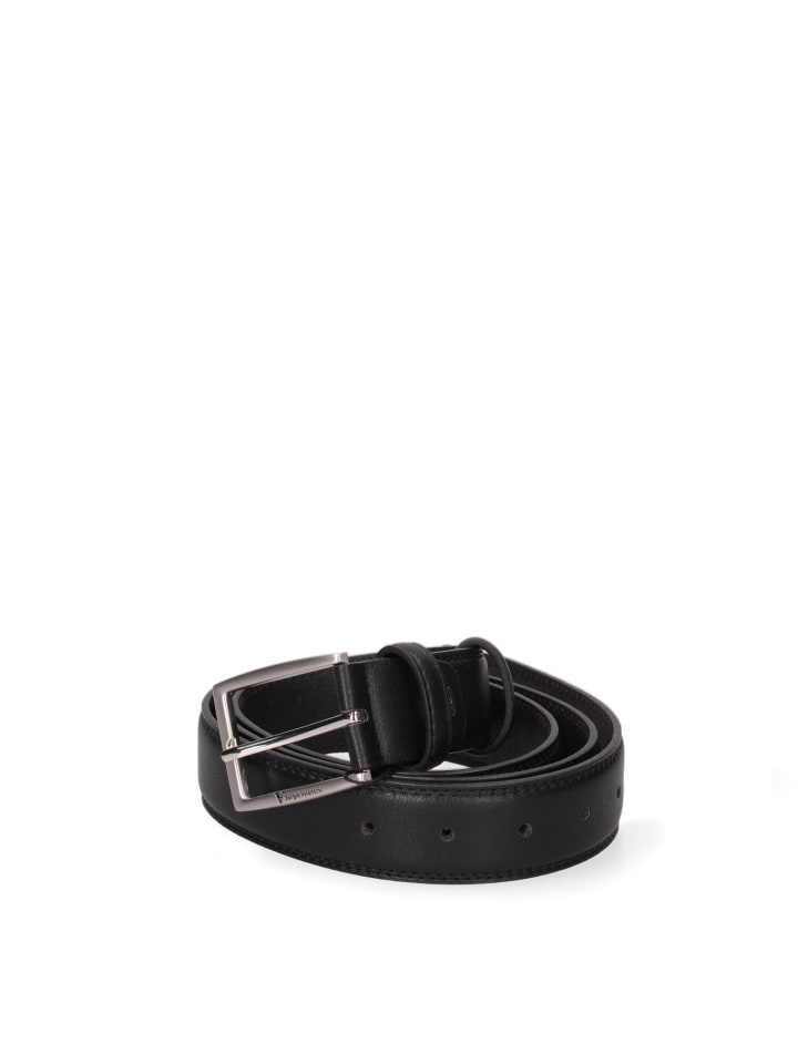 Sergio Valentini Set aus Geldbörse und Gürtel in BLACK günstig kaufen onesize