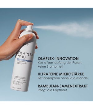 OLAPLEX No. 4D Clean Volume Detox Dry Shampoo Trockenshampoo-250 ml