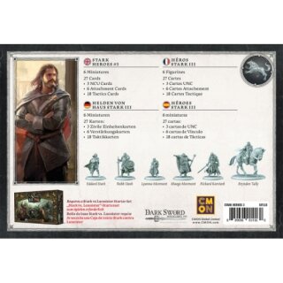 A Song of Ice & Fire – Stark Heroes 3 (Helden von Haus Stark 3) (Multilingual)