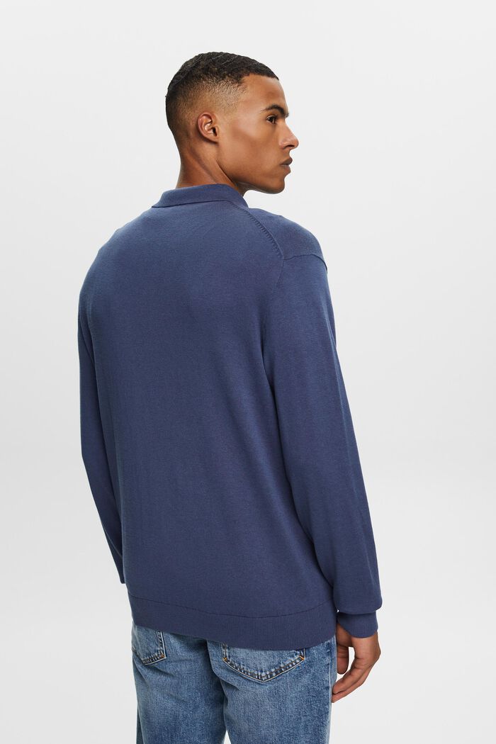 Strickpullover mit Polokragen, TENCEL™