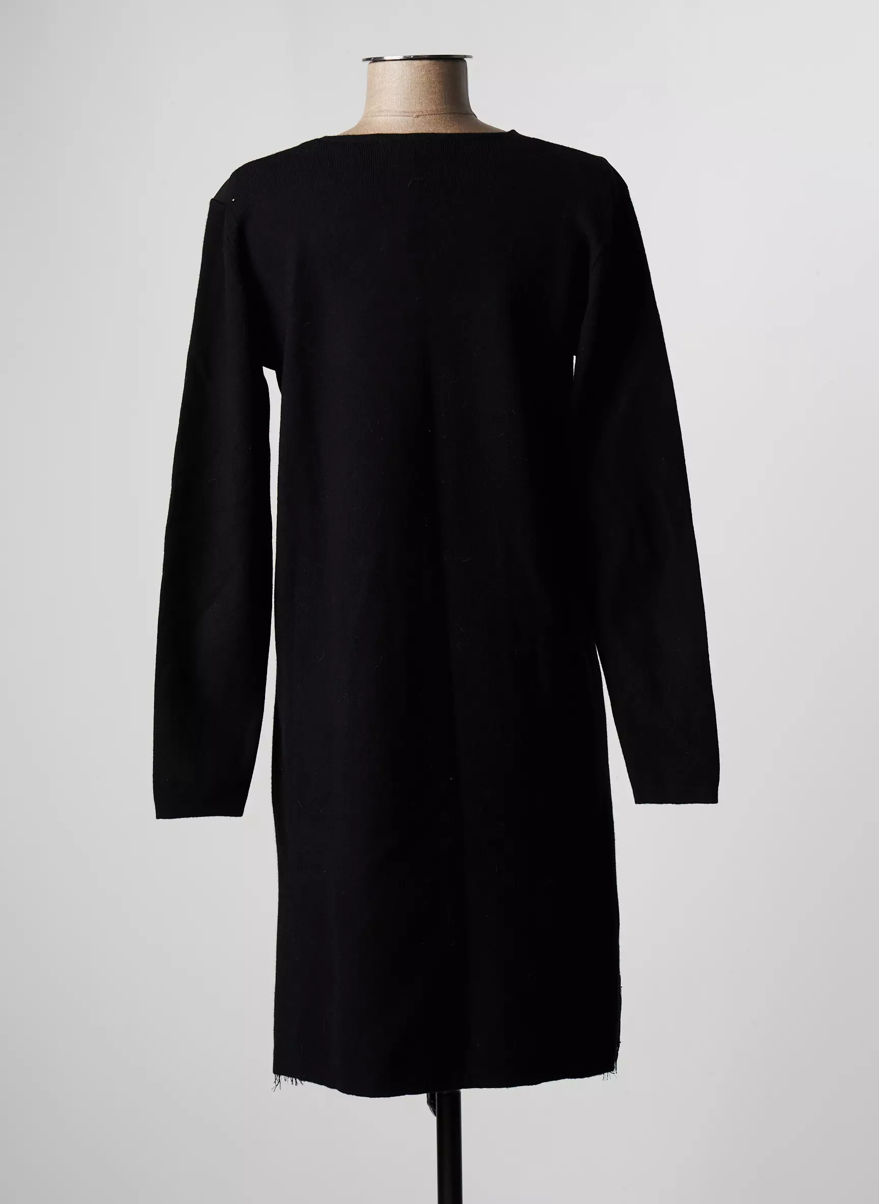 Felino Robes Courtes Femme couleur noir