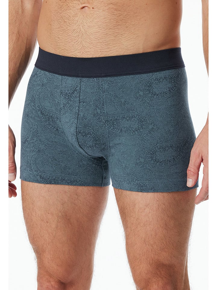 Schiesser Boxershorts in Dunkelblau günstig kaufen