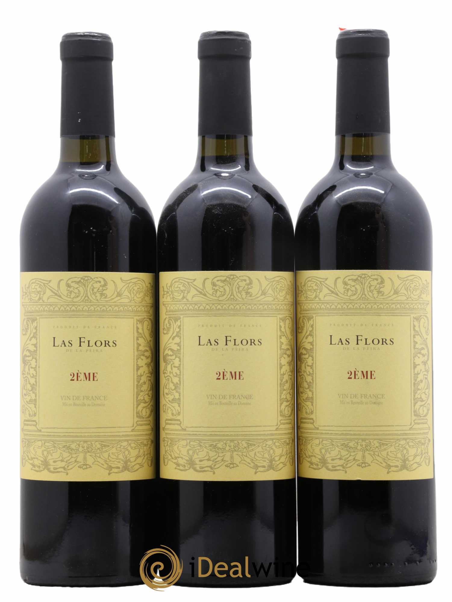 Vin de France Las Flors 2ème La Peira  2020 - Lot de 3 Bouteilles