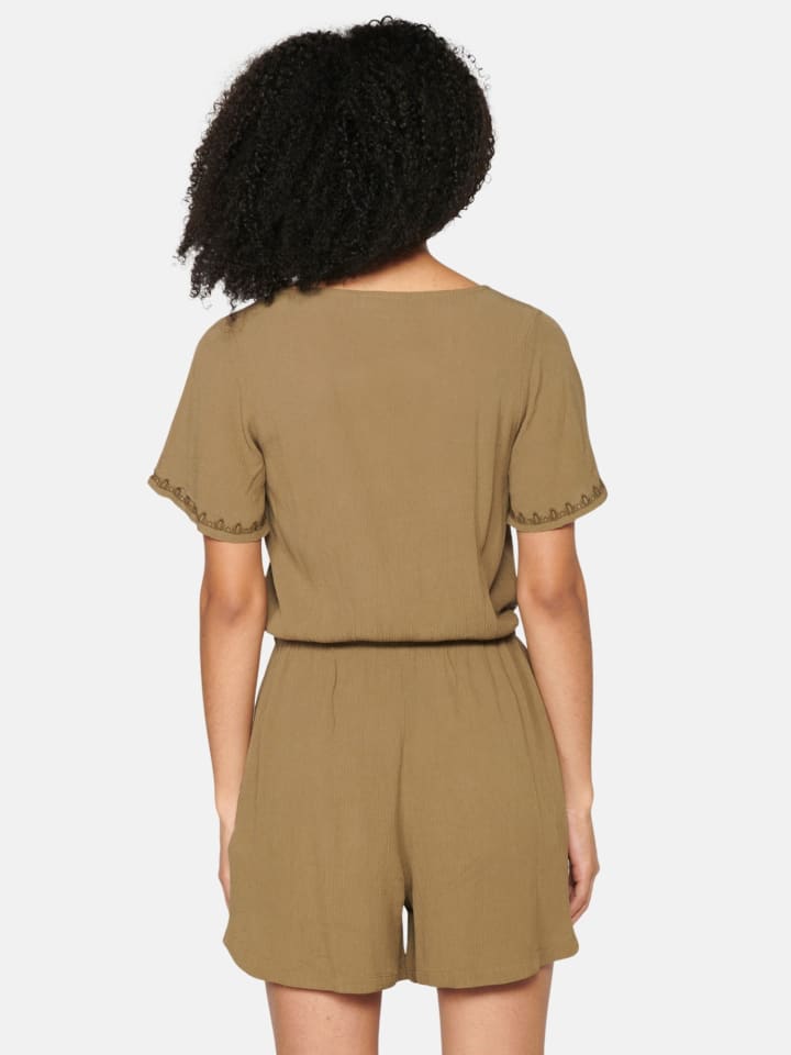 KOROSHI KURZÄRMELKLEID in khaki günstig kaufen