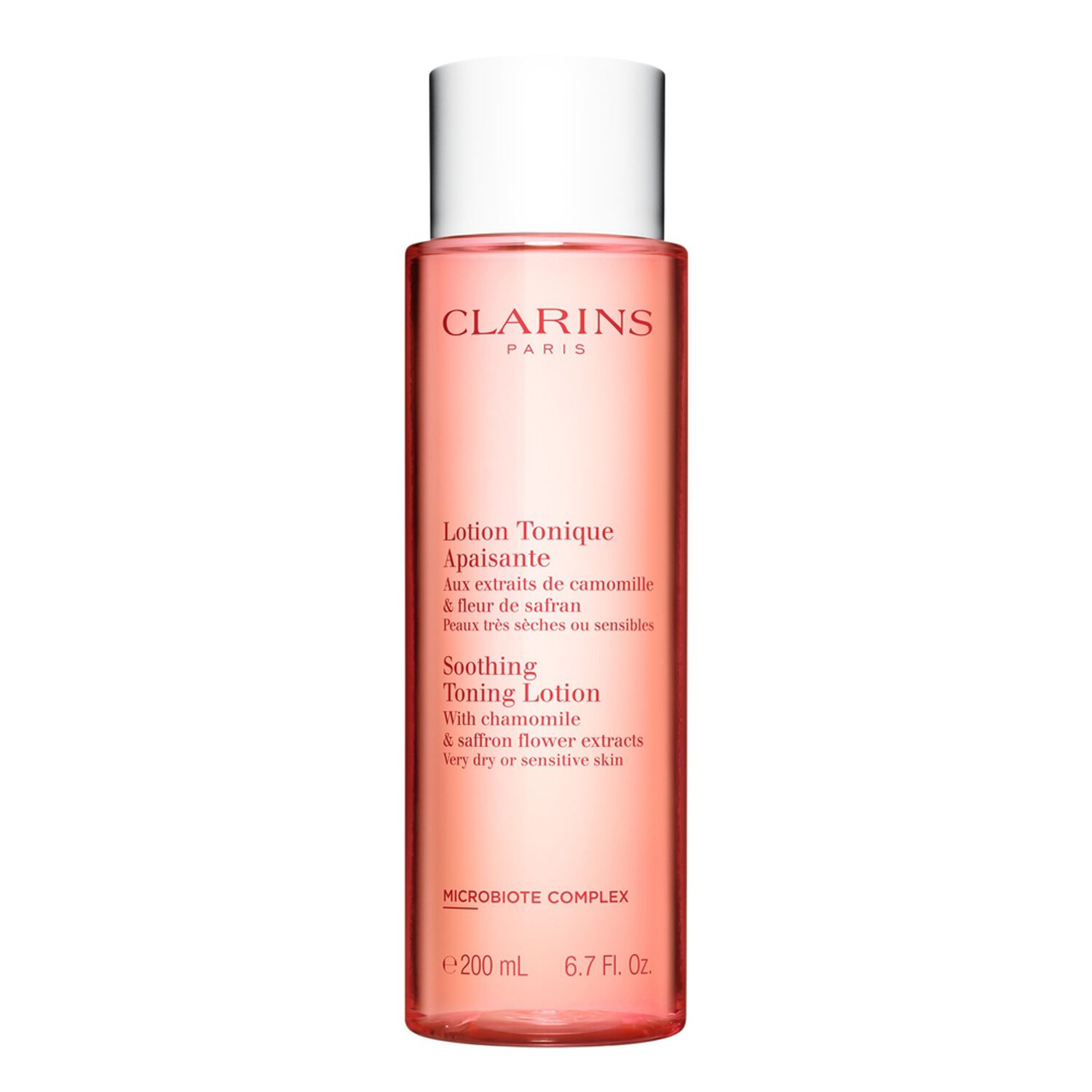 Clarins Lotion Tonique Apaisante Aux extraits de camomille & fleur de safran