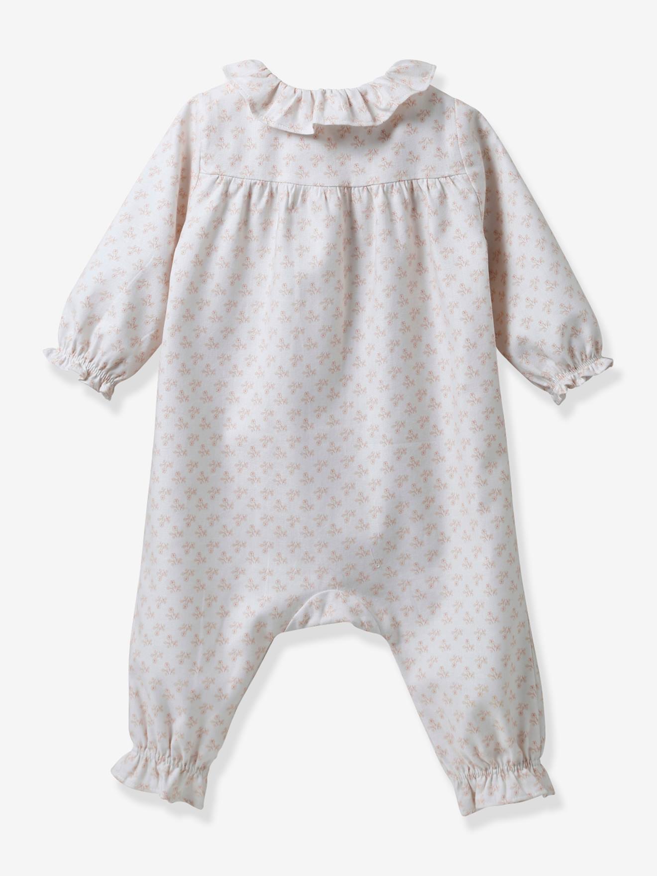 Cyrillus Baby Strampler CYRILLUS - weiß bedruckt