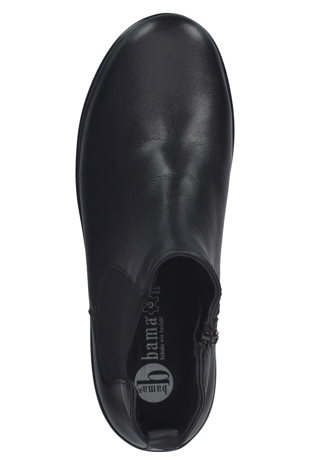 Bama  Stiefelette - Schwarz - Flacher Absatz