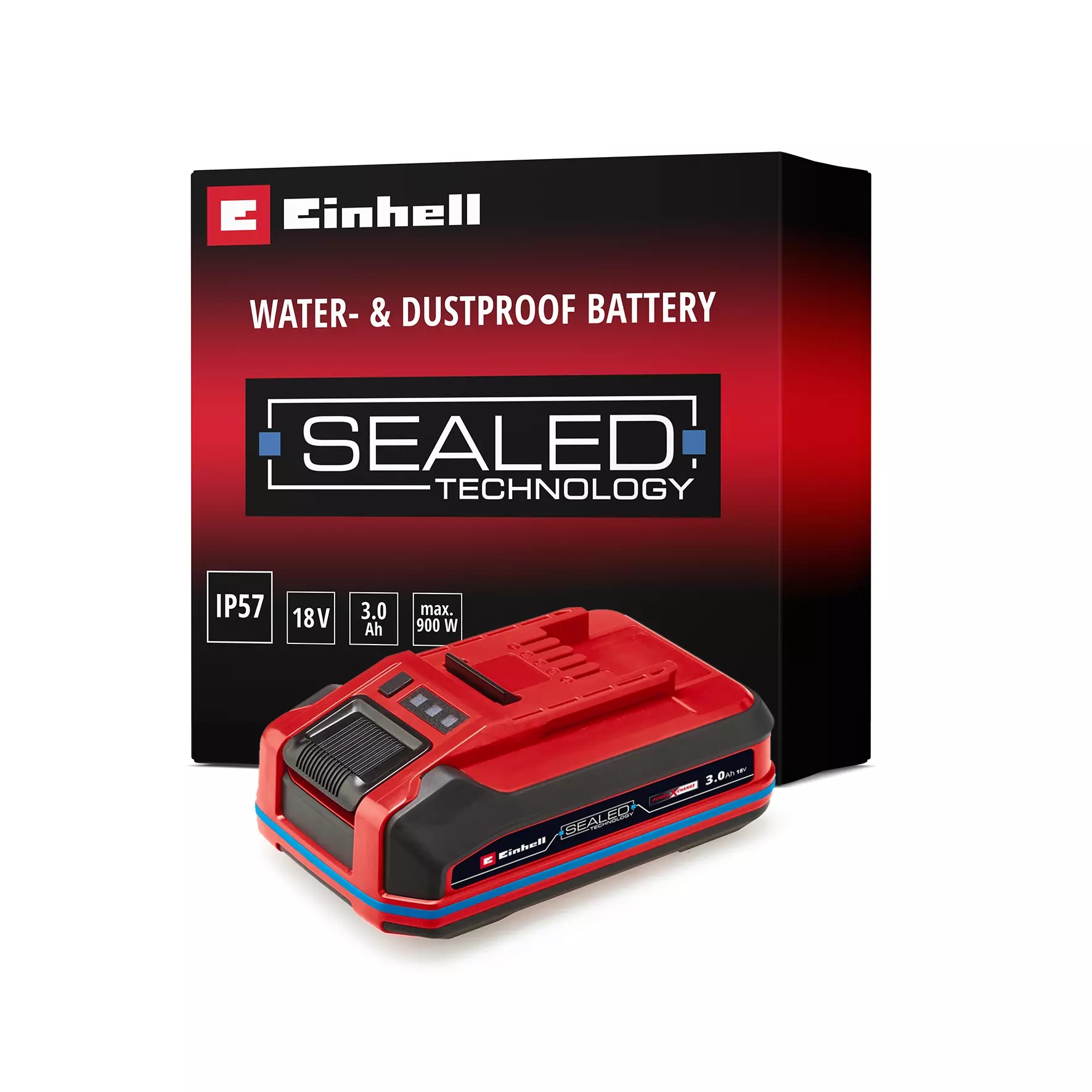Einhell 4511618 SEALED Plus Accu Li-Ion 18 V 3,0 Ah v doos