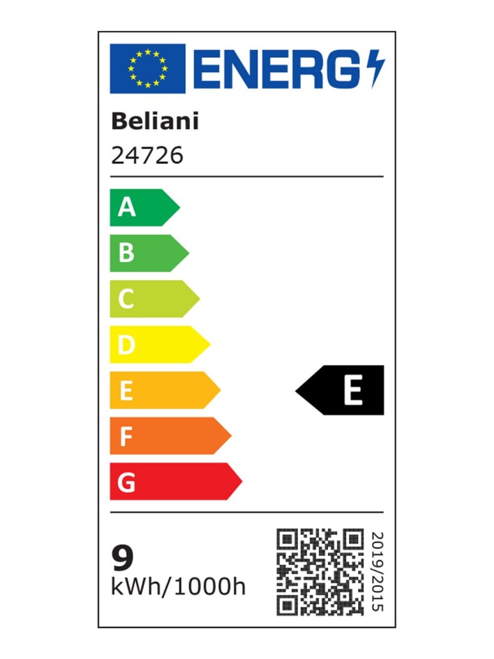 Beliani Stehleuchten ANDROMEDA in Weiß/Schwarz/Silber - (W) 52 x (H) 169 x (L) 26 cm günstig kaufen onesize