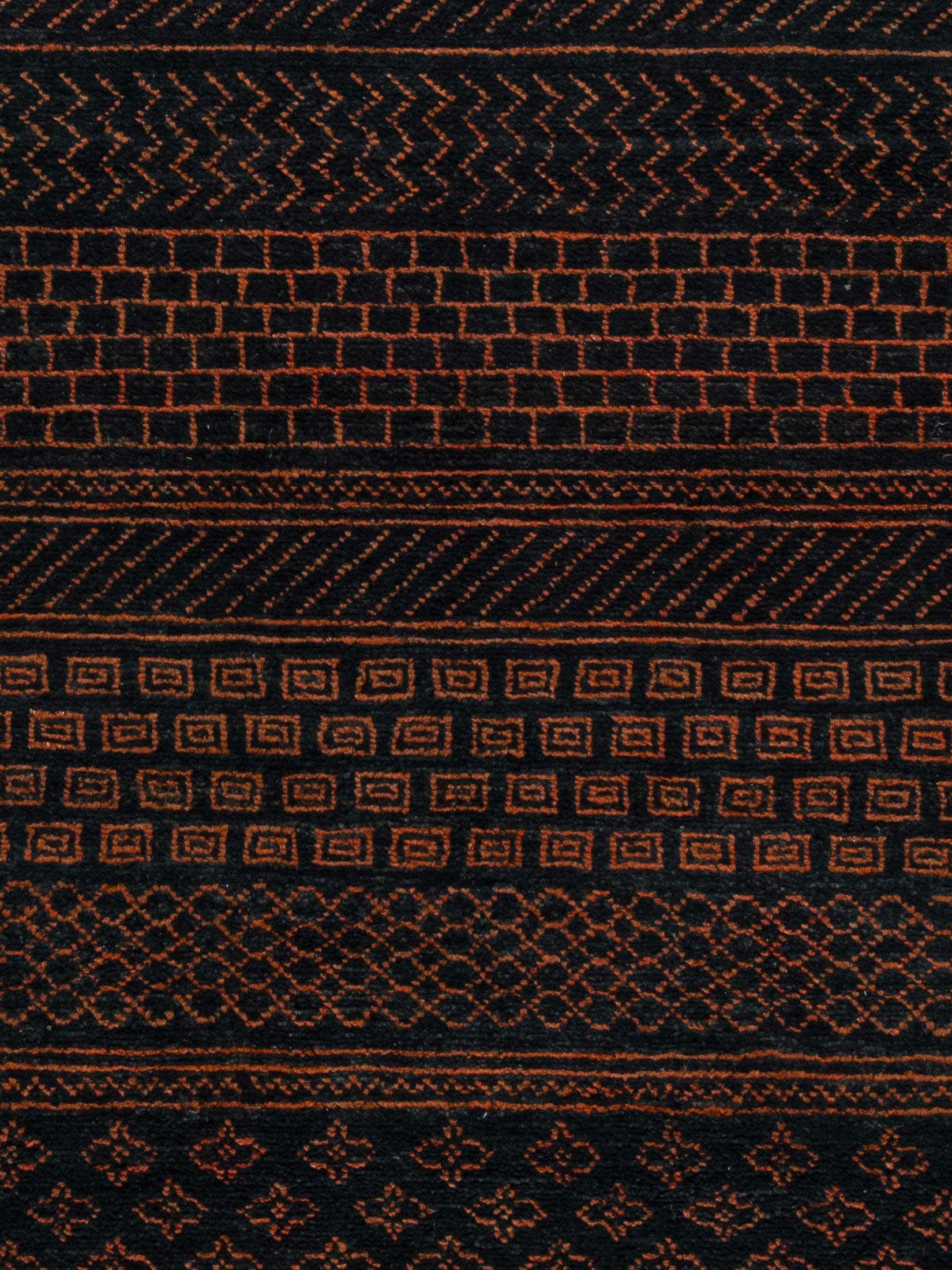Contemporary Gabbeh ca. 172 x 239 cm, Unikat / Einzelstück