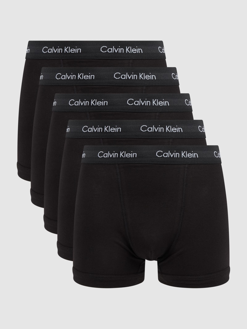 Trunks mit Stretch-Anteil im 5er-Pack in schwarz