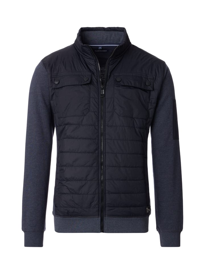 CASAMODA Sweatjacke in Blau günstig kaufen