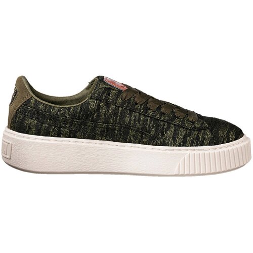 DAMEN SNEAKERS BASKET PLATFORM VELVET ROPE